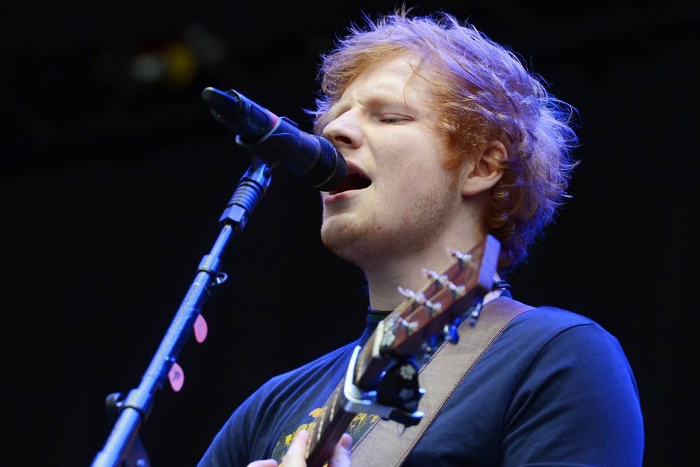 Ed Sheeran live in Shanghai